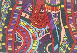 Strech maya  multicolor