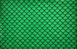 [Fantasia Yvette] Lamé sirena escamas verde hierba