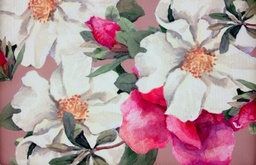 [nokia studio] Georgette rosa palo flores