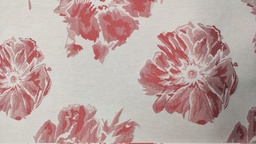 [5765] Jacquard flores rosa
