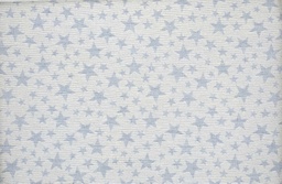 [calderón] Jacquard estrella azul celeste blanco