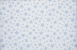 [calderón] Jacquard estrella azul celeste blanco