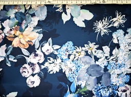 [mik estp.] Mikado  flores azul marino azul verde