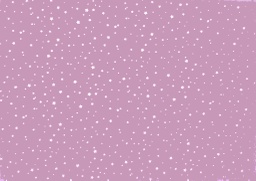[creta] Algodón rosa estrellitas 300