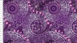 Punto mandalas morado