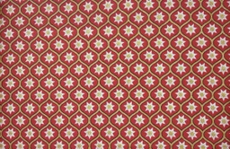 Navideño rojo rombos y estrellas