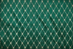 Época rombos verde y dorado