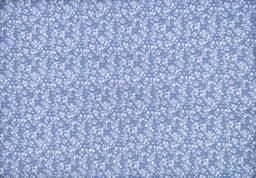 Algodón tula azul flor 300