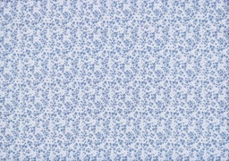 Algodón tula blanco flor