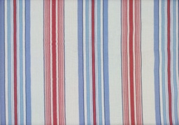 Lino viscosa raya rojo azul