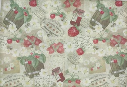 Patchwork Americano vintage strawberries 5