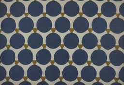 [24933-15] Punto digital retro bubbles azul