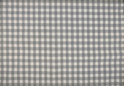 [b2405] Vichy seersucker crema gris