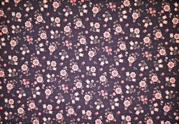 [67518] Algodón casio flor chocolate