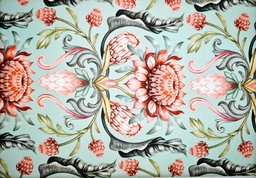 [VIVIANE 2/2] Half panamá flor verde rosa