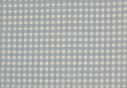 [B2402] Vichy seersucker azul antiguo crudo