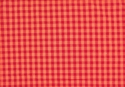 [b2738] Vichy seersucker rojo coral