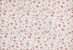 [VE1143] Voile flor fucsia verde