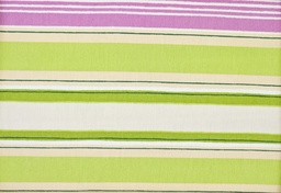 Loneta rayas pistacho fucsia