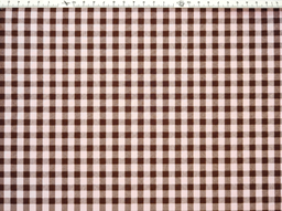 [b2806] Vichy seersucker bicolor rosa marrón