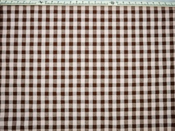 [b2806] Vichy seersucker bicolor rosa marrón