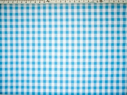 [l2080] Vichy seersucker turquesa