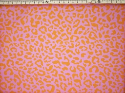 [4 neg/2] Algodón leopardo naranja malva (copia)