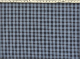 [wi2004] Vichy seersucker bicolor azul negro